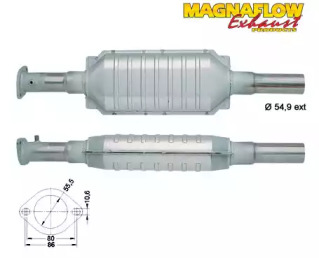 Катализатор (MAGNAFLOW: 81820)