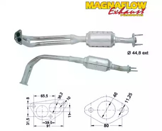 Катализатор (MAGNAFLOW: 81840)