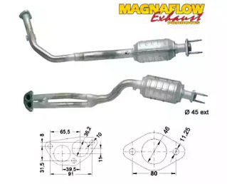 Катализатор (MAGNAFLOW: 81848)