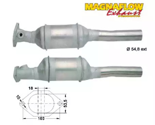 Катализатор (MAGNAFLOW: 81850)