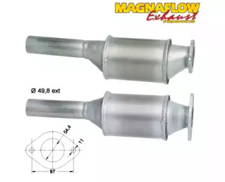 Катализатор (MAGNAFLOW: 81863D)