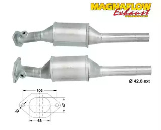 Катализатор (MAGNAFLOW: 81867)