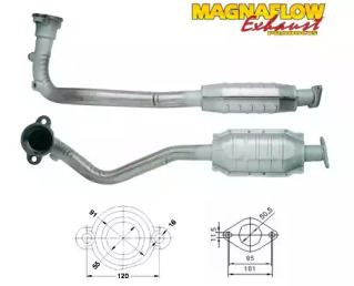 Катализатор (MAGNAFLOW: 82512)