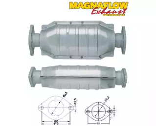 Катализатор (MAGNAFLOW: 82542)