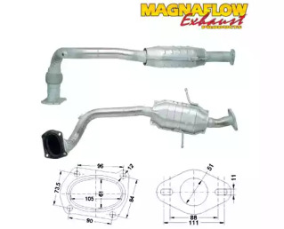 Катализатор (MAGNAFLOW: 82550)