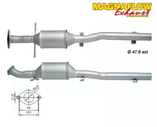 Катализатор (MAGNAFLOW: 82556)