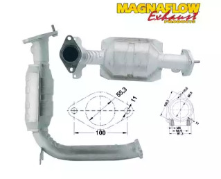 Катализатор (MAGNAFLOW: 82558)