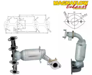 Катализатор (MAGNAFLOW: 82561)