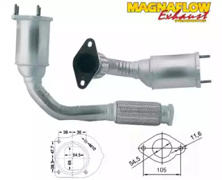 Катализатор (MAGNAFLOW: 82570D)