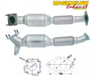 Катализатор (MAGNAFLOW: 82572D)