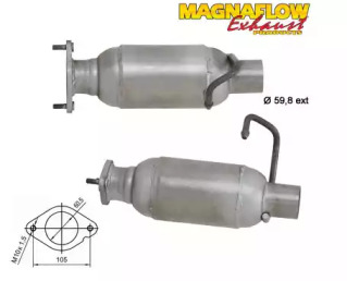 Катализатор (MAGNAFLOW: 82580D)