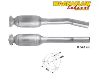 Катализатор (MAGNAFLOW: 82581)