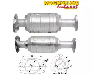 Катализатор (MAGNAFLOW: 83014)