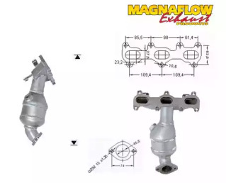 Катализатор (MAGNAFLOW: 83425)