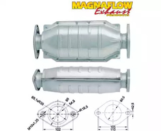 Катализатор (MAGNAFLOW: 84107)