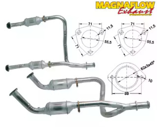 Катализатор (MAGNAFLOW: 84504)