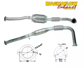 Катализатор (MAGNAFLOW: 84505D)