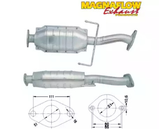 Катализатор (MAGNAFLOW: 84804)