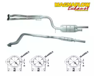 Катализатор (MAGNAFLOW: 85026)