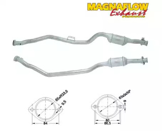 Катализатор (MAGNAFLOW: 85028)