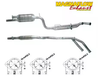 Катализатор (MAGNAFLOW: 85036)