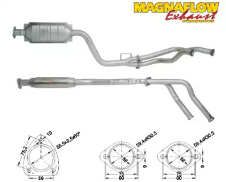 Катализатор (MAGNAFLOW: 85038)