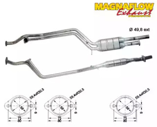 Катализатор (MAGNAFLOW: 85042)