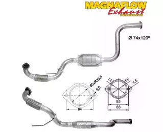 Катализатор (MAGNAFLOW: 85051D)