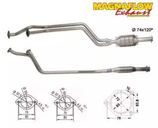 Катализатор (MAGNAFLOW: 85052D)