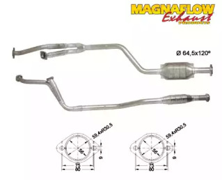 Катализатор (MAGNAFLOW: 85054D)