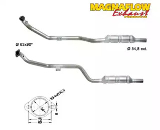 Катализатор (MAGNAFLOW: 85057)