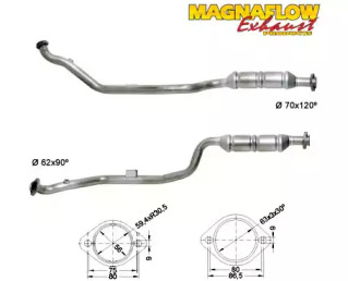 Катализатор (MAGNAFLOW: 85058)