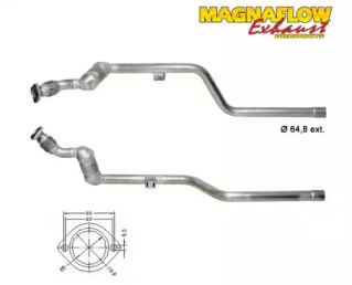 Катализатор (MAGNAFLOW: 85059D)