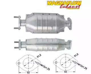 Катализатор (MAGNAFLOW: 85413)