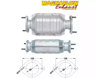 Катализатор (MAGNAFLOW: 85612)