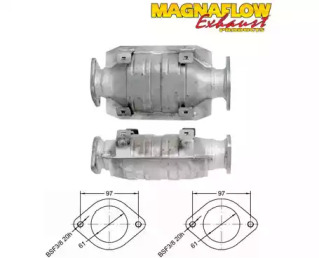 Катализатор (MAGNAFLOW: 85613)