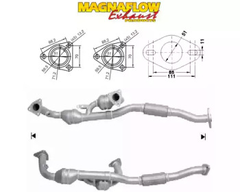 Катализатор (MAGNAFLOW: 85617)