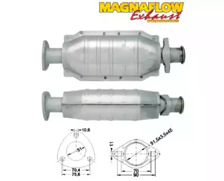 Катализатор (MAGNAFLOW: 85806)