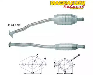 Катализатор (MAGNAFLOW: 85808)