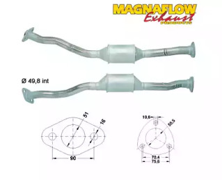 Катализатор (MAGNAFLOW: 85811)