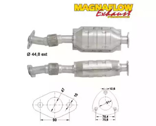 Катализатор (MAGNAFLOW: 85812)