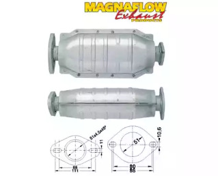 Катализатор (MAGNAFLOW: 85818)