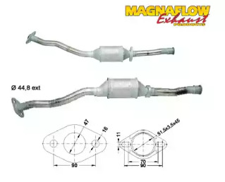 Катализатор (MAGNAFLOW: 85819)