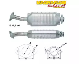 Катализатор (MAGNAFLOW: 85820)