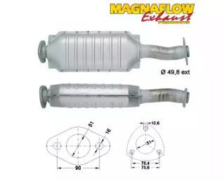 Катализатор (MAGNAFLOW: 85822)