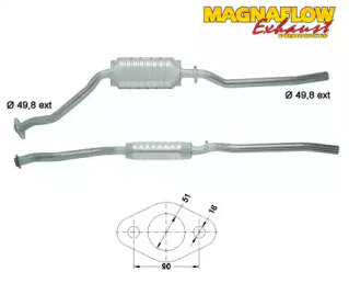 Катализатор (MAGNAFLOW: 85824)