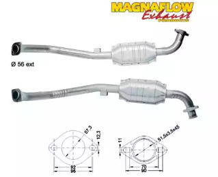 Катализатор (MAGNAFLOW: 85842)