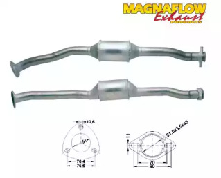 Катализатор (MAGNAFLOW: 85851)