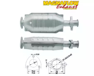 Катализатор (MAGNAFLOW: 85854D)