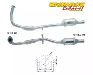 Катализатор (MAGNAFLOW: 85855D)